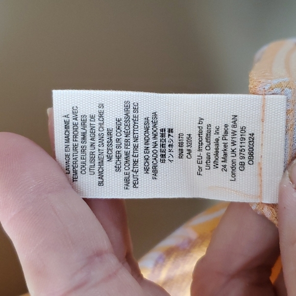 FREE PEOPLE Floral Clear Skies Cold Shoulder Tunic Dress Size S - Picture 10 of 10